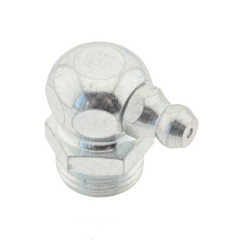 90° Kegelschmiernippel, R 1/8", Stahl verzinkt Schmiernippel Fettnippel von Generic