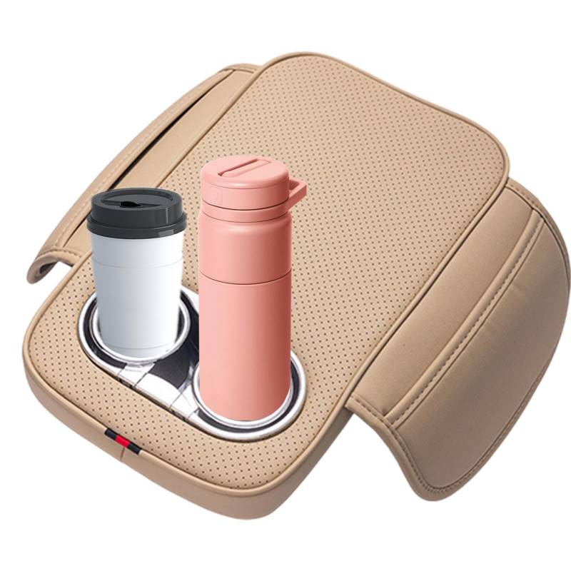 ARM REST COVER FÜR AUTO, AUTO-ORGANISIEREN MENTERS KONSOL RAHMEN, LEDER PAD CUPHOLDER, Aufbewahrungsbox ARM REST COVERS CUSHION, Mittelkonsole Organizer von Generic