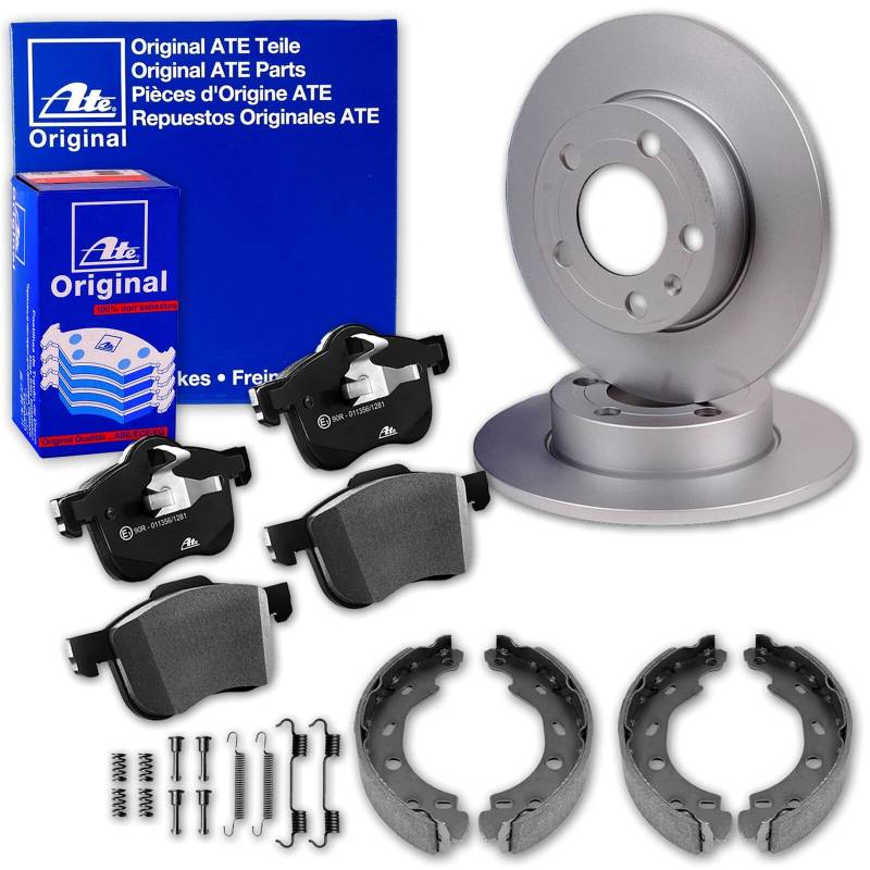 ATE Bremsscheiben + Beläge + Handbremse hinten passend für V70 S60 S80 XC70 von Generic
