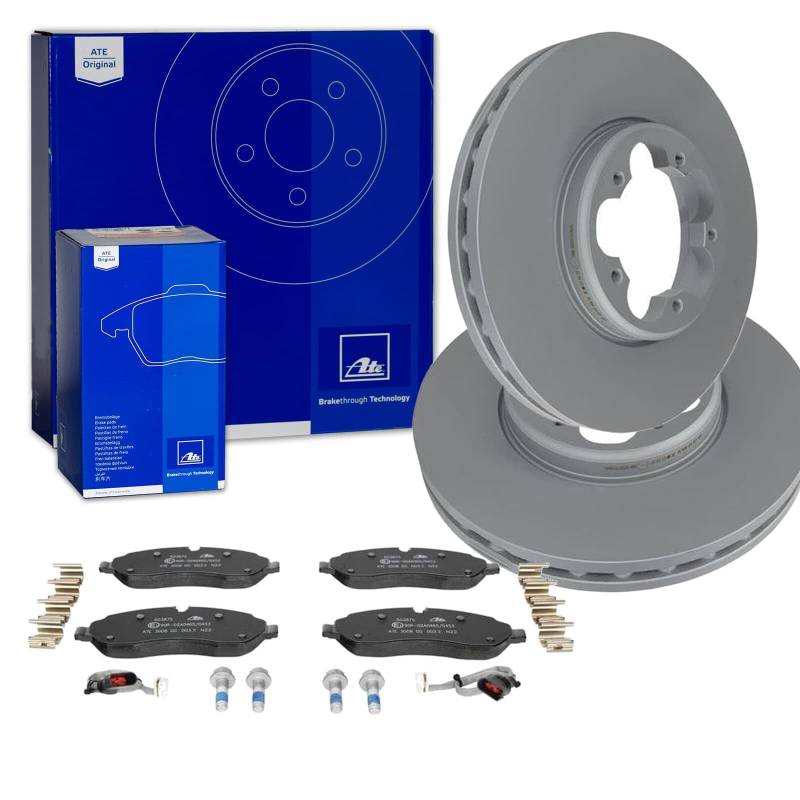ATE Bremsscheiben 288mm + Beläge vorne passend für Tourneo Transit Custom von Generic
