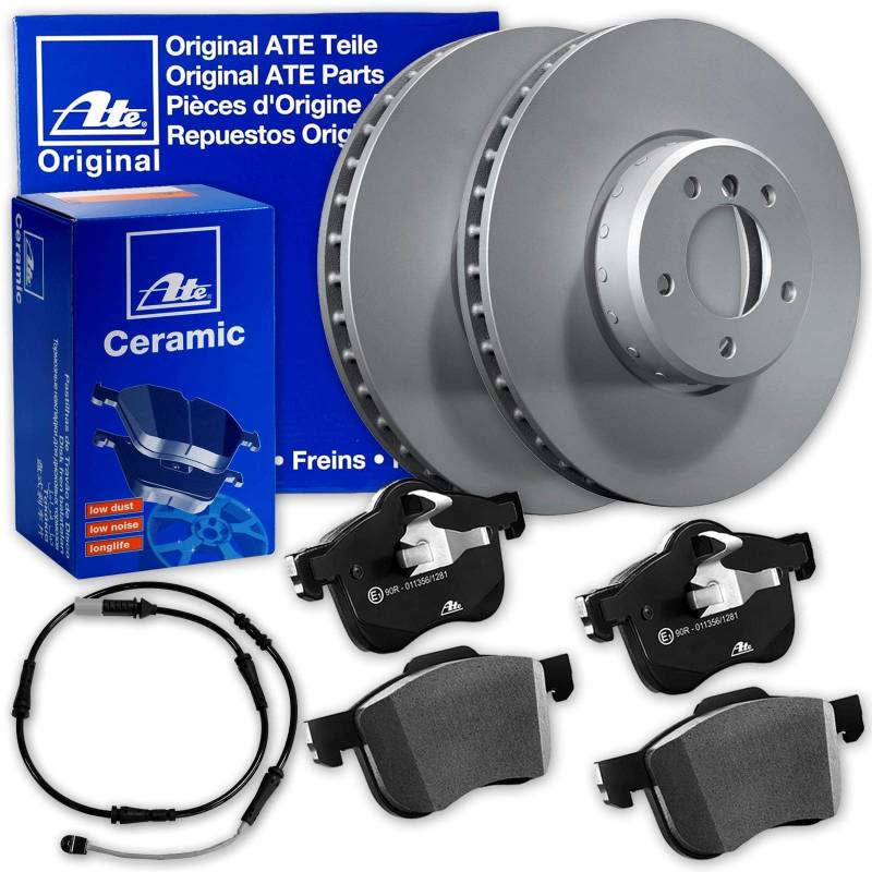 ATE Bremsscheiben 345mm + CERAMIC Beläge hinten passend für 5er GT F07 GT von Generic