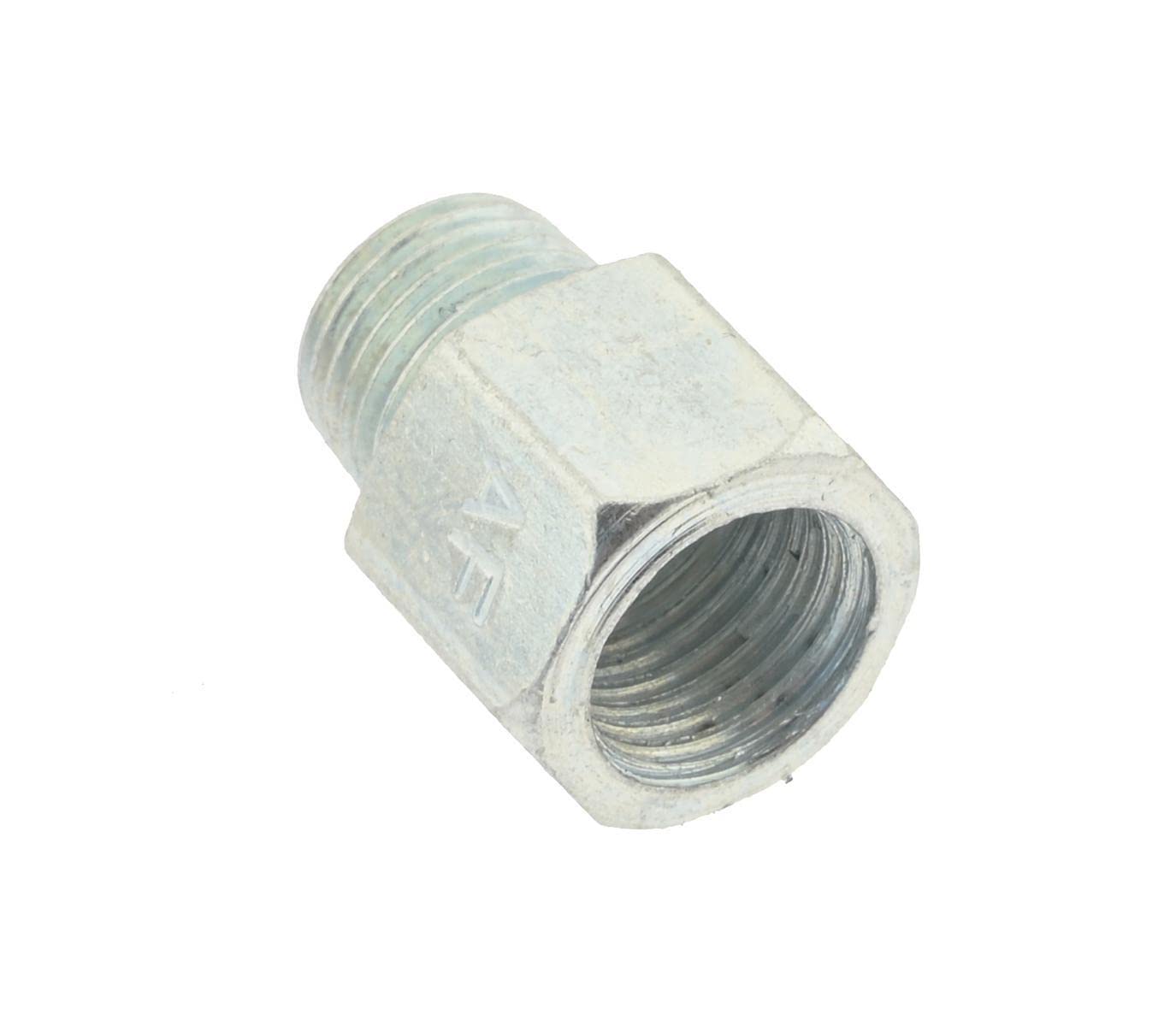 Adapter für Schmiernippel (AG) R 1/8", (IG) M 10x1 Schmiernippel Fettnippel von Generic