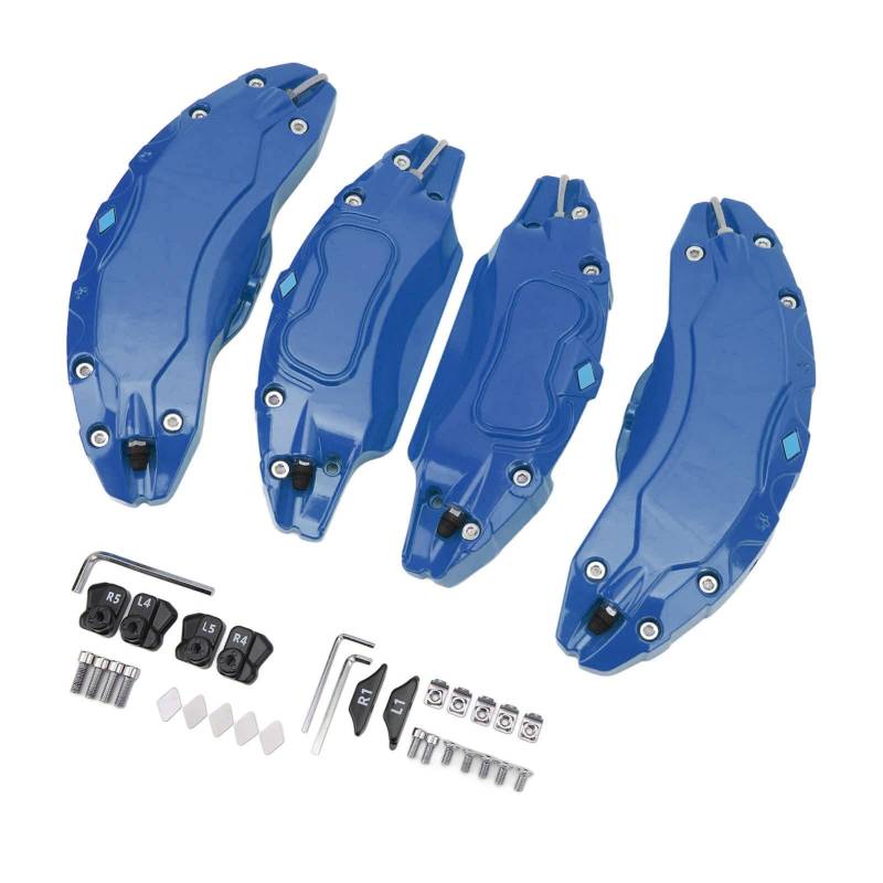 Aluminiumlegierung Bremssattel Cover Kit Modell y 19 20in Hub (Blau) von Generic