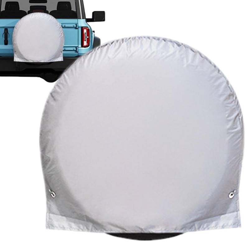 Anhängerreifenabdeckungen, Reifenabdeckung für,UV-beständige wasserdichte Radabdeckung für Reserverad,Sun Rain Snow Tire Protector Fit 27-29 Zoll, pro von Generic