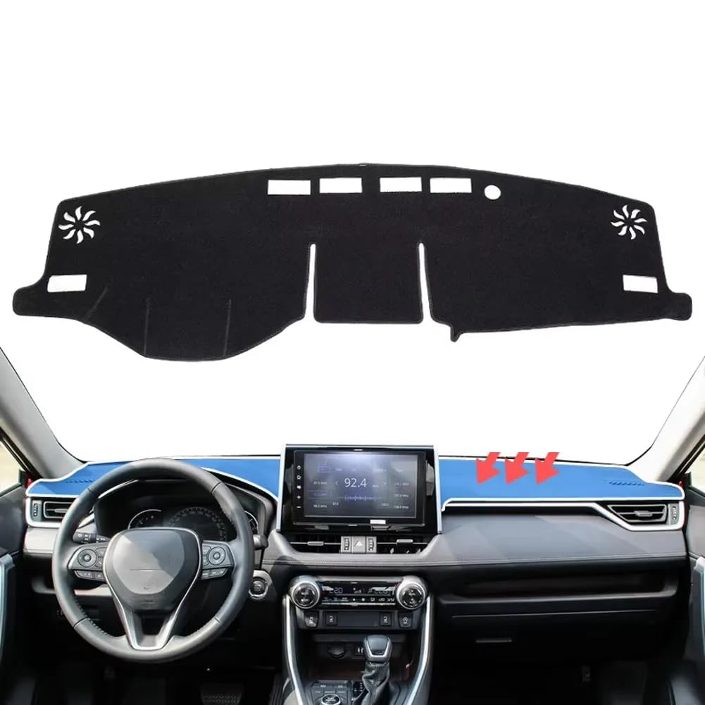 Armaturenbrett Abdeckung Matte, für to=yota RAV4 2019 2020 2021 2022 2023 Hybrid Dash Cover Mat Anti-Rutsch Pad Sonnenschutz Armaturenbrett Anti Glare Armaturenbrett Abdeckung Matte, für to=yota RAV4 2019 2020 2021 2022 2023 Hybrid Dash Cover Mat Anti-Rutsch Pad Sonnenschutz Armaturenbrett Anti Glare von Generic
