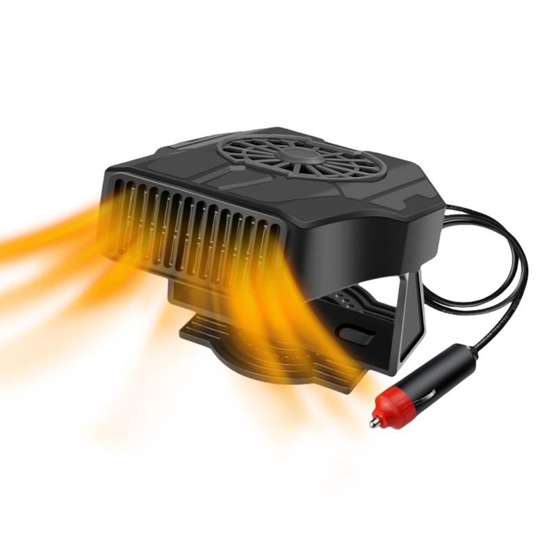 Armaturenbrett-Heizung für das Auto, Windschutzscheiben-Enteiser – Windschutzscheiben-Entfroster mit Heizung und Kühlung 12 V, Heizung für Windschutzscheibe von Generic