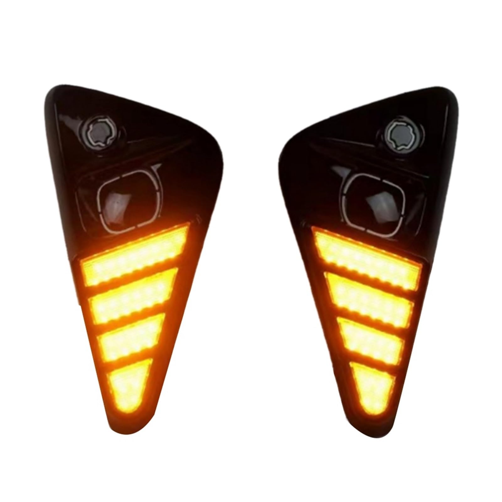 Außenspiegel-Kontrollleuchte, Auto-DRL, Tagfahrlicht, LED-Nebelscheinwerfer, zweifarbiges Licht für Toyota für Yaris Cross 2023 2024, Blinkerlicht, Blinkerlicht von Generic