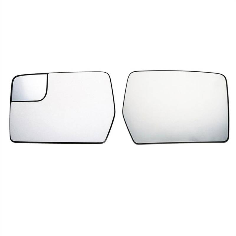 Außenspiegelglas Für F 150 2011 2012 2013 2014 Autovorderseite Beheizte Rückansicht Außenspiegelglas Klares Rückansichtszubehör Außenteile Glas für Autospiegel (Color : 1 Pair) von Generic