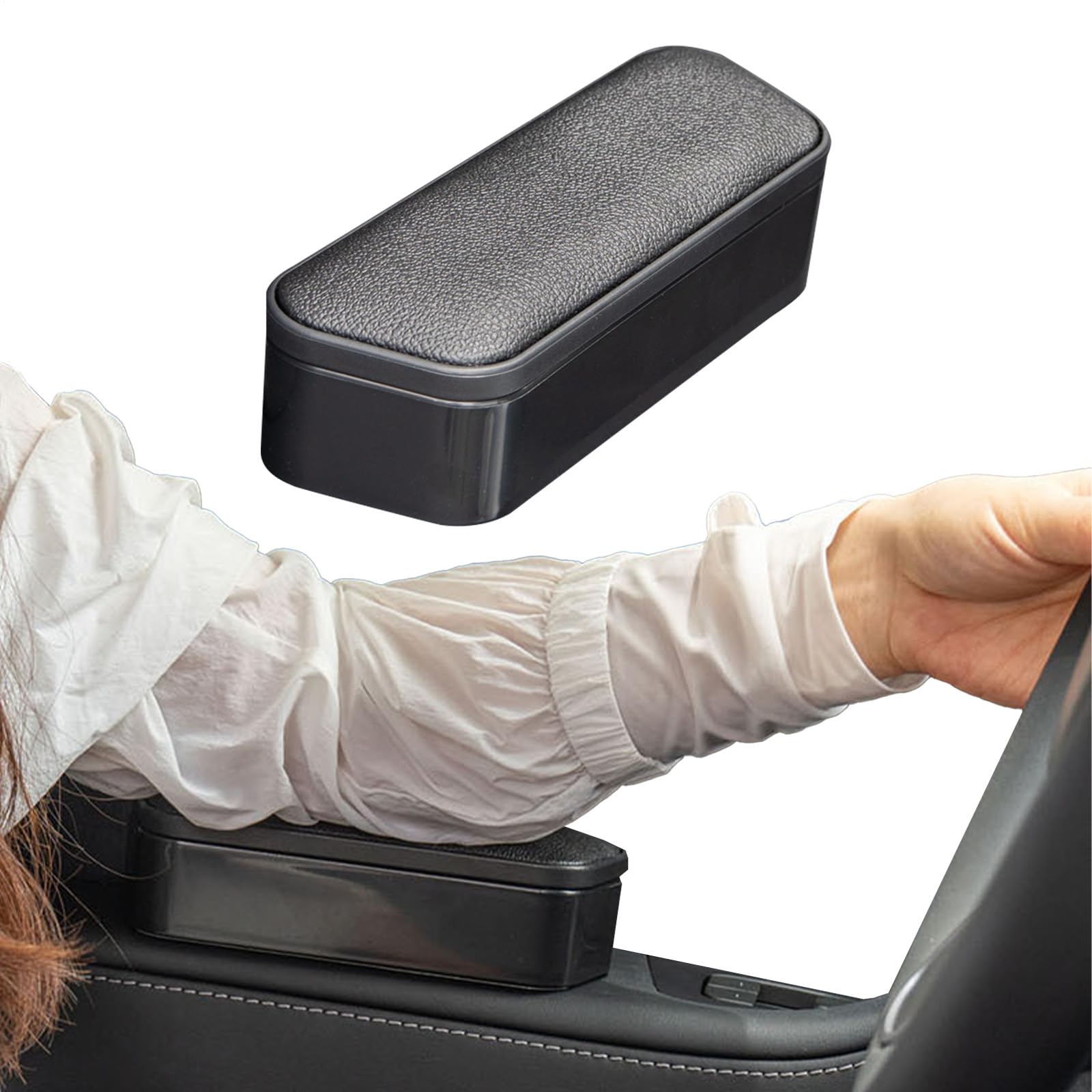 Auto Armlehnenbox - Auto Ellbogen -Stützpad | Universelle Klebstoff -Installation Armlast Extender für SUVs, Limousinen und Mini -Autos, komfortables Fahrzubehör für lange Reisen und tägliche Pendeln Auto Armlehnenbox - Auto Ellbogen -Stützpad | Universelle Klebstoff -Installation Armlast Extender für SUVs, Limousinen und Mini -Autos, komfortables Fahrzubehör für lange Reisen und tägliche Pendeln von Generic