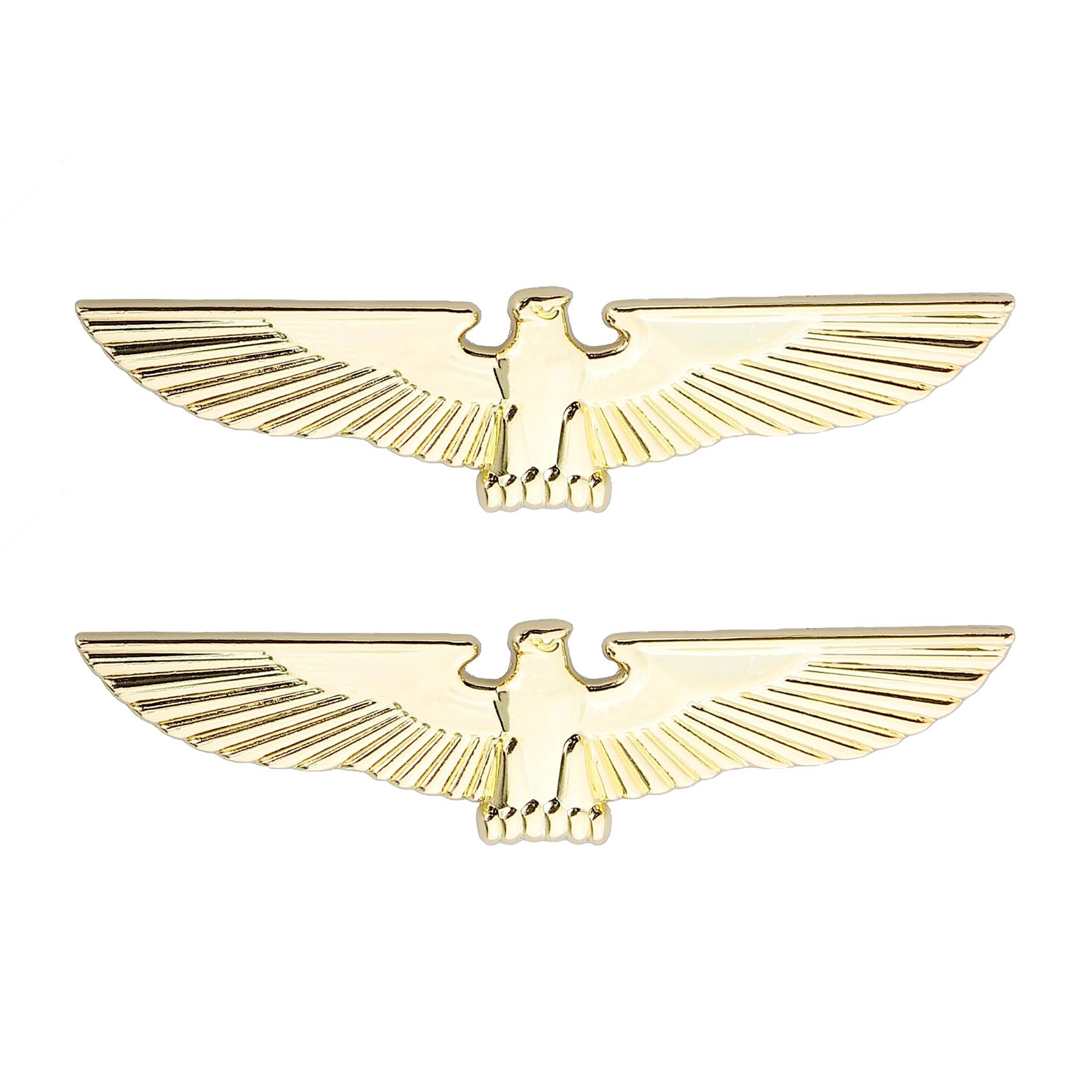 Auto-Aufkleber, Fliegender Adler, Totem, für Autofenster, Auto-Aufkleber (goldfarben), 2 Stück von Generic