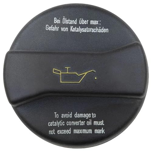 Auto Kraftstofftankdeckel Ersatz Schwarzer Motoröl-Tankdeckel für Au&di A4 A6 A8 TT 026103485 06B103485B 06B103485C Auto Kraftstofftankdeckel Ersatz Schwarzer Motoröl-Tankdeckel für Au&di A4 A6 A8 TT 026103485 06B103485B 06B103485C von Generic