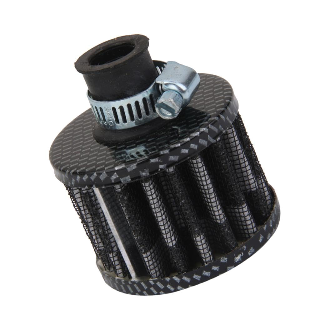 Auto Motor Luftfilter Auto Turbo Belüftung Entlüftung 12mm Schwarz Rund Kleiner Luftfilter Auto Motor Luftfilter Auto Turbo Belüftung Entlüftung 12mm Schwarz Rund Kleiner Luftfilter von Generic
