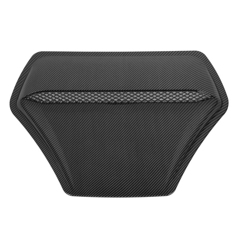 Auto Motorhaubenluft Entlüftungsabdeckung Wärmewiderstand Motorhaube Air Outlet Trim für Lancer Evolution X Evo 10 (Kohlefaserstil) von Generic