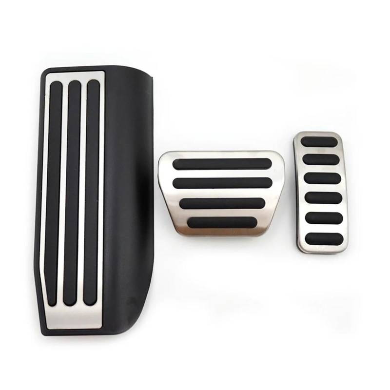 Auto Pedal Auto Fußpedale Für Land Rover Für Range Rover L405 2012 2013 2014-2020 2021 Kein Bohren Restfoot Pedal Abdeckung Pads Pedalkappen(C) von Generic