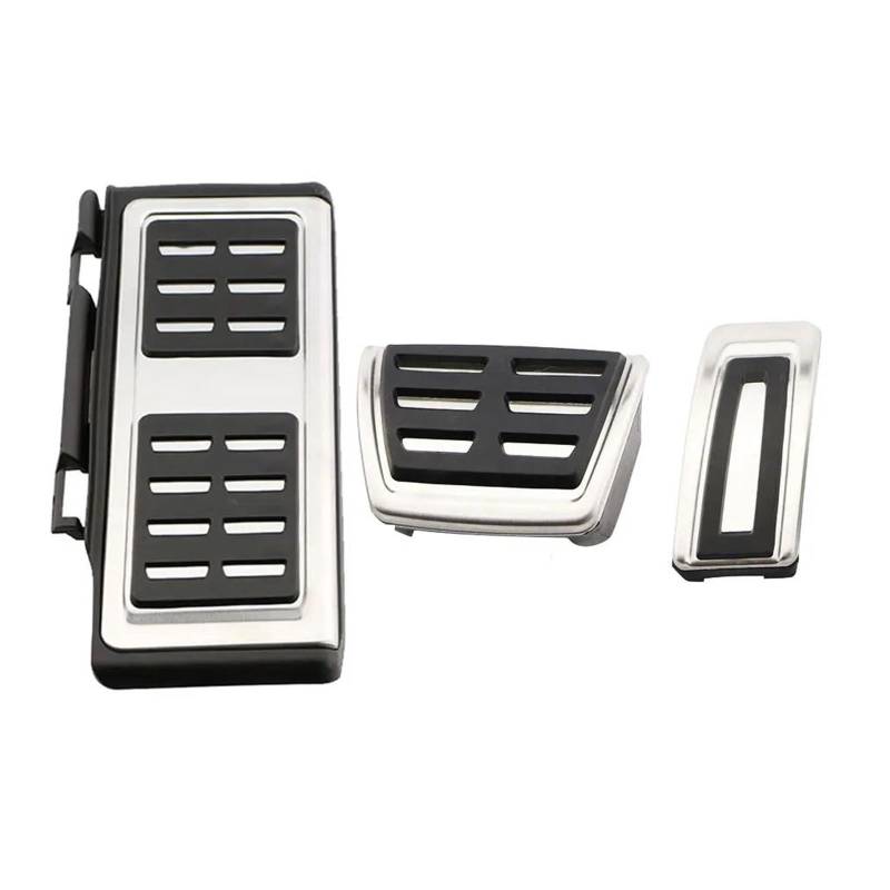 Auto Pedal Bremsfußstützenpolster Pedalabdeckung Für VW Für Passat B8 Variant 2016–2022 2023 Für Tiguan MK2 Allspace 2017–2020 2021 Pedalkappen(D) von Generic
