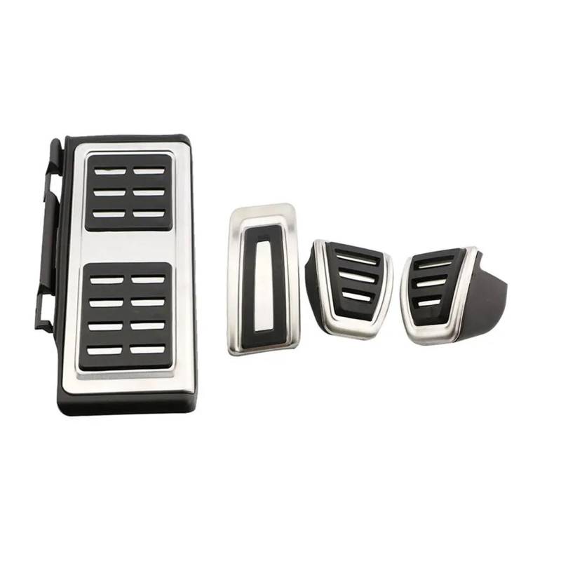 Auto Pedal Bremsfußstützenpolster Pedalabdeckung Für VW Für Passat B8 Variant 2016–2022 2023 Für Tiguan MK2 Allspace 2017–2020 2021 Pedalkappen(E) von Generic