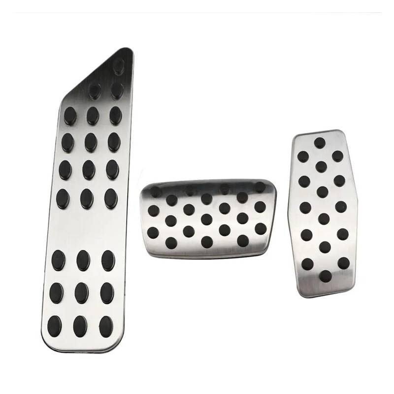 Auto Pedal Für Chevrolet Für Cruze Für Trax Für Malibu 2009-2013 2014 2015 2016 Auto Gaspedal Bremspedal Abdeckung Pedalkappen(C) von Generic