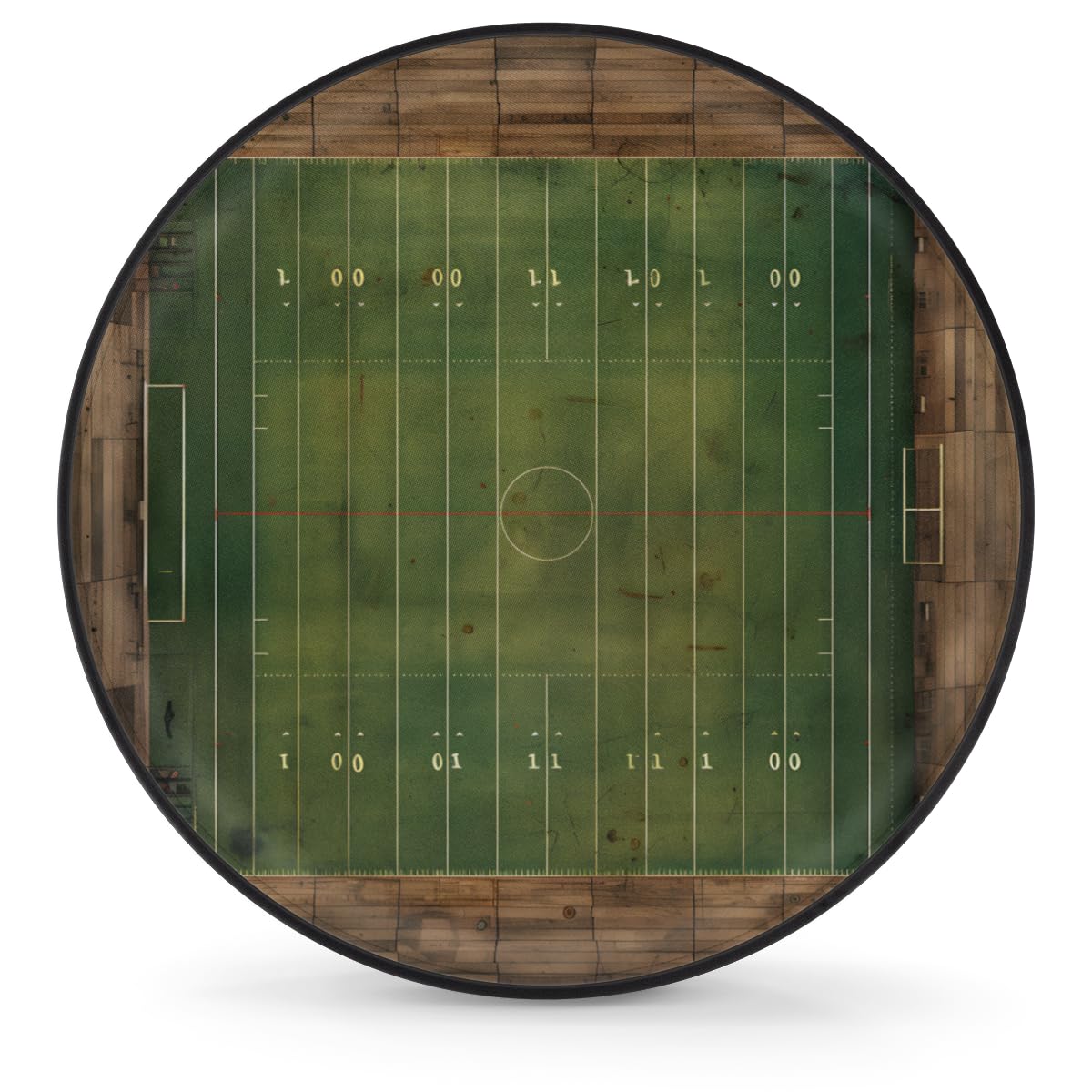 Auto Reifen, American Football-Spielfeld Universal Reifen Wetterfest Reifentasche Für Auto SUV Truck 17 inch Auto Reifen, American Football-Spielfeld Universal Reifen Wetterfest Reifentasche Für Auto SUV Truck 17 inch von Generic