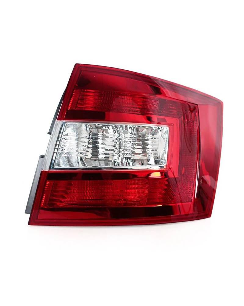 Auto-Rücklicht für Skoda für Spaceback 2014 2015–2018 2019 5Jj945112A 5Jj945111A Rote Rücklichtabdeckung Auto-Rücklicht Warnsignal Bremsleuchte Keine Glühbirne Rücklichter von Generic