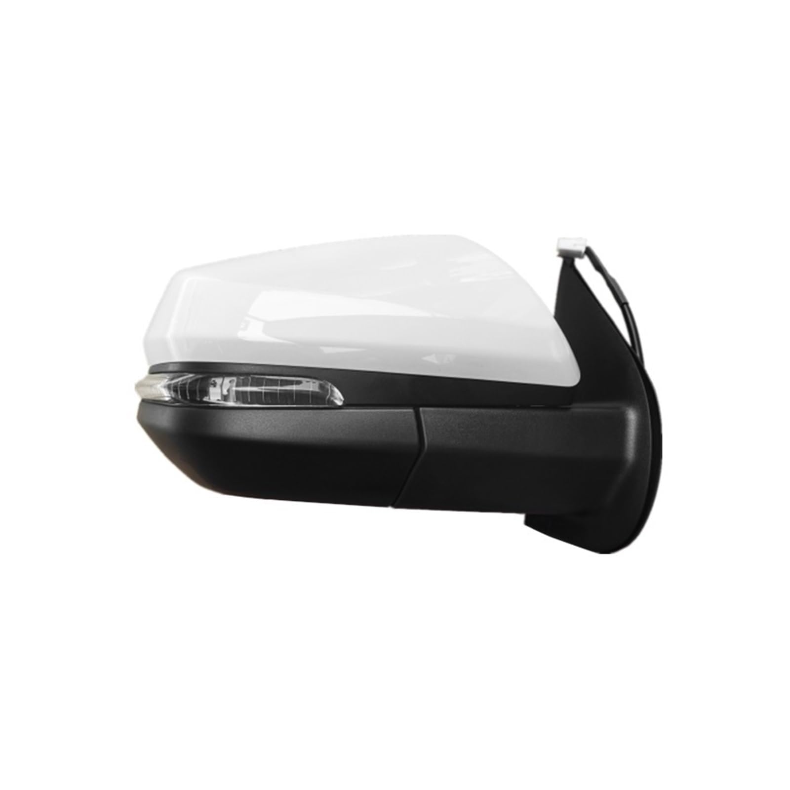 Auto-Rückspiegelabdeckung Für JAC T8 Für Pick Für Up Auto Rückspiegel Seite Tür Spiegel Montage Ohne Kamera(White Right) von Generic