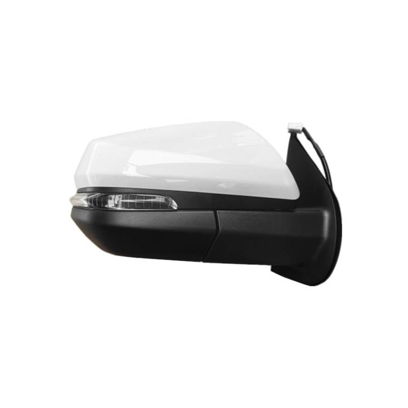 Auto-Rückspiegelabdeckung Für JAC T8 Für Pick Für Up Auto Rückspiegel Seite Tür Spiegel Montage Ohne Kamera(White Right) von Generic