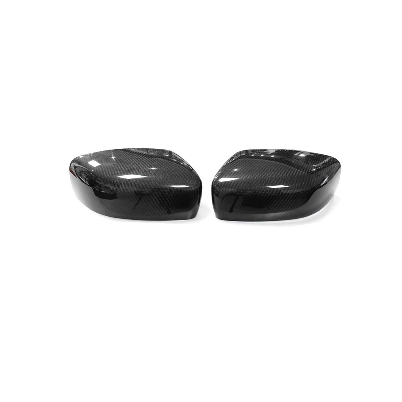 Auto-Rückspiegelabdeckung Für Maserati Quattroporte M156 Ghibli M157 2013-2019 Rückspiegel Rahmen Abdeckung Aufkleber Shell(13-16 Replacement) von Generic