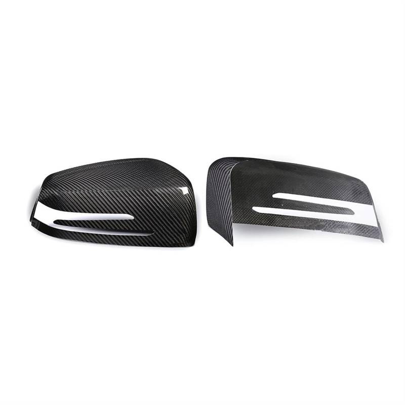 Auto-Rückspiegelabdeckung Für Mercedes Für AC CLS E CLA Klasse W204 W207 W212 W176 W218 W221 Carbon Fiber Spiegel Abdeckung Carbon Spiegel Carbon Kappen(5) von Generic