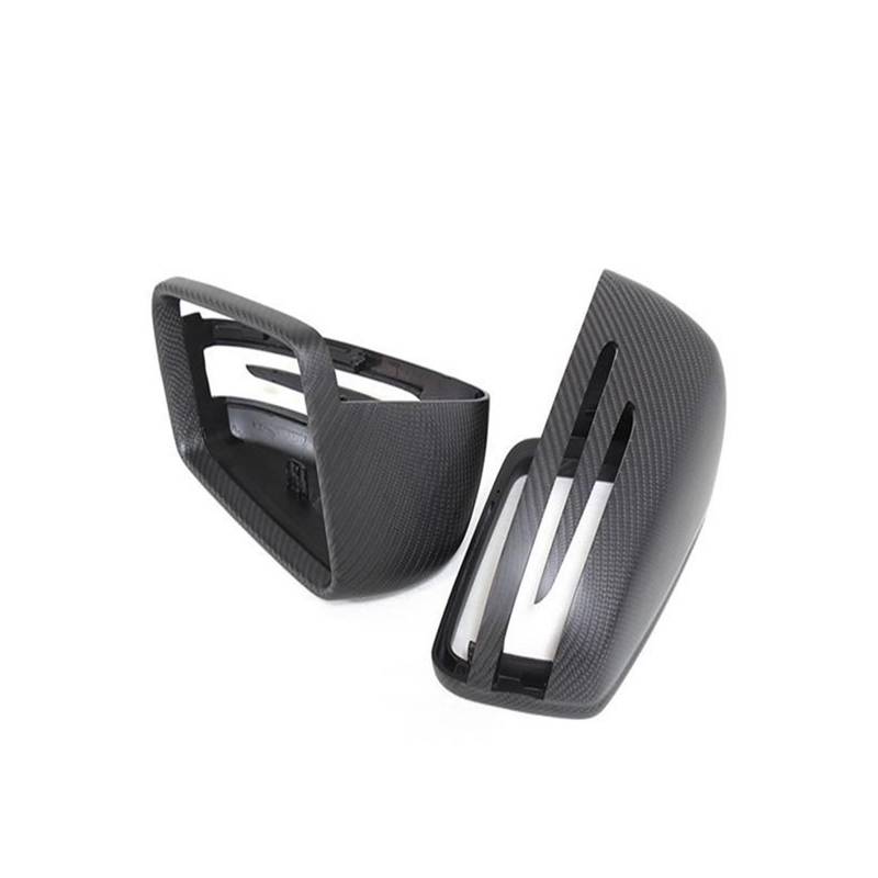Auto-Rückspiegelabdeckung Für Mercedes Für Benz W176 W246 W204 W212 W221 C117 X204 X156, 2 stücke Real Carbon Fiber Seite Spiegel Abdeckung Kappen Ersatz(3) von Generic