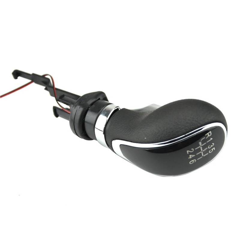 Auto Schaltknauf Schalthebel LED Car Shift Knob Manual 6 Speed ​​Head For Bu&ic&k For Excelle GT/XT 2009-2013(6 Speed-Red Light) von Generic