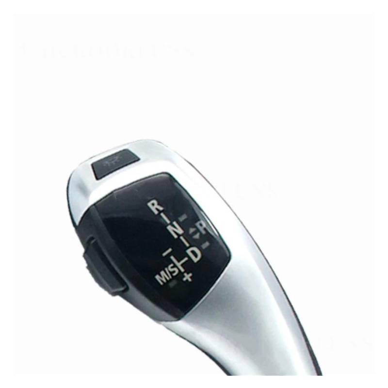 Auto Schaltknauf Schalthebel Shift lever knob automatic gearbox for BM&W X1 2009-2014 E84(Left Drive - Silver) von Generic