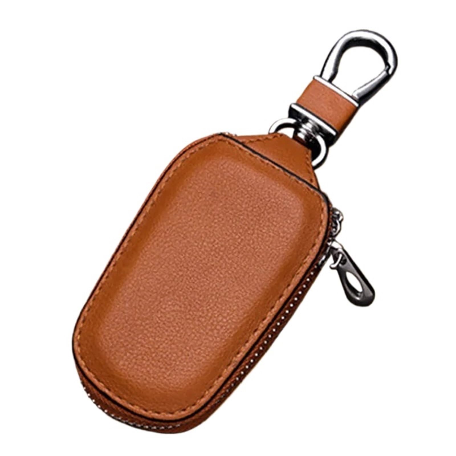 Auto-Schlüsselanhänger-Hüllen, Herren-Schlüsselhalter, Leder, Autoschlüssel-Brieftaschen, Haushälterin, Schlüssel-Organizer, Reißverschluss, Schlüsseletui, Aufbewahrungstasche von Generic