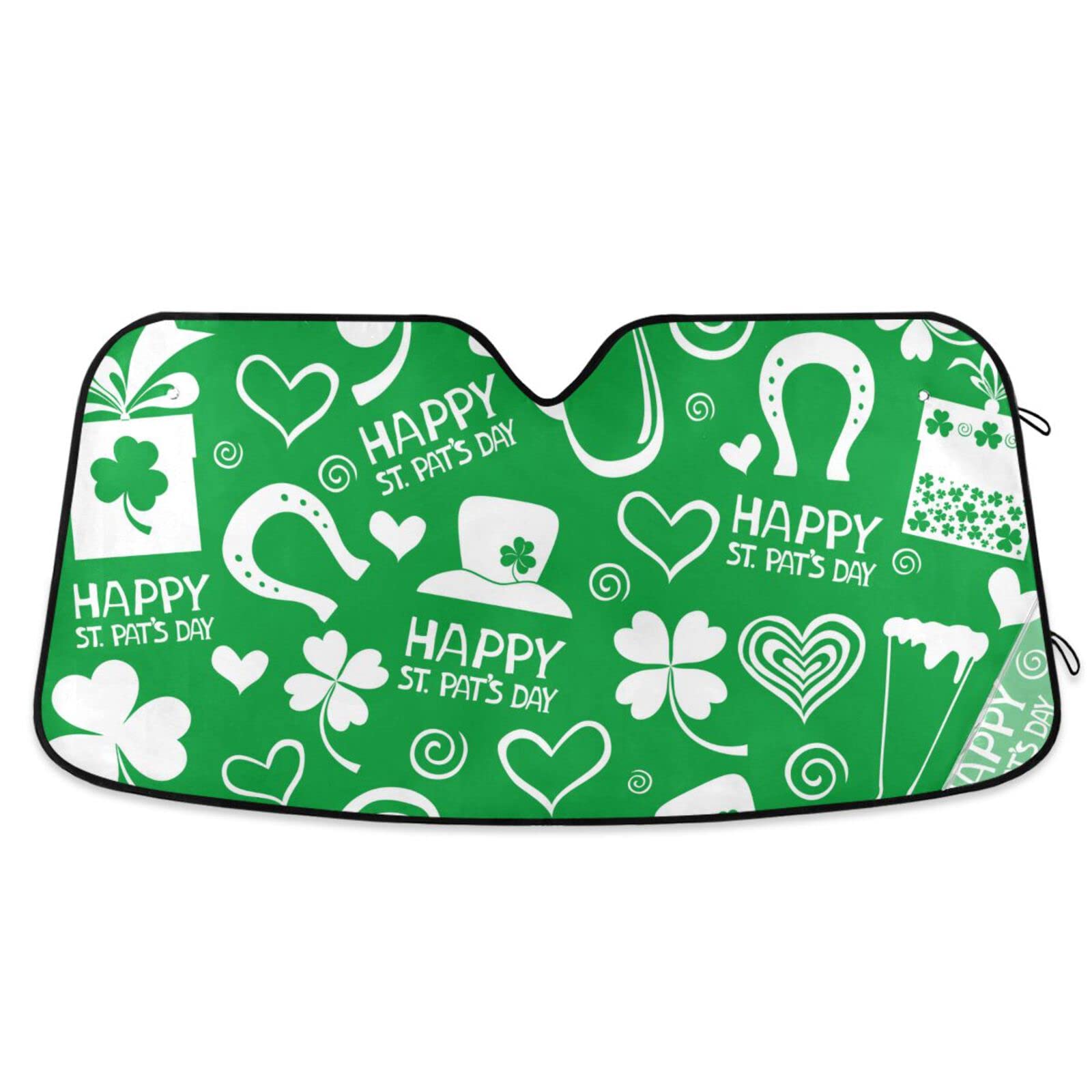 Auto Sonnenschutz St. Patricks Day Vorderseite Frontscheibe Sonnenschutz Uv Schutz Frontscheibenabdeckung, Für Hält Ihren SUV, Truck, LKW, Kühl, M Auto Sonnenschutz St. Patricks Day Vorderseite Frontscheibe Sonnenschutz Uv Schutz Frontscheibenabdeckung, Für Hält Ihren SUV, Truck, LKW, Kühl, M von Generic