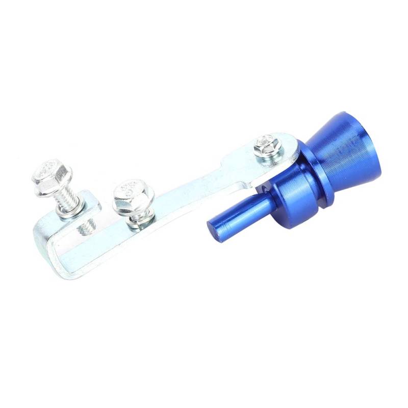 Auto Turbo Sound Pfeife Blaues Schalldämpfer Auspuffrohr für Autoauto -Aluminiumlegierung ((TC-M-Code)) von Generic