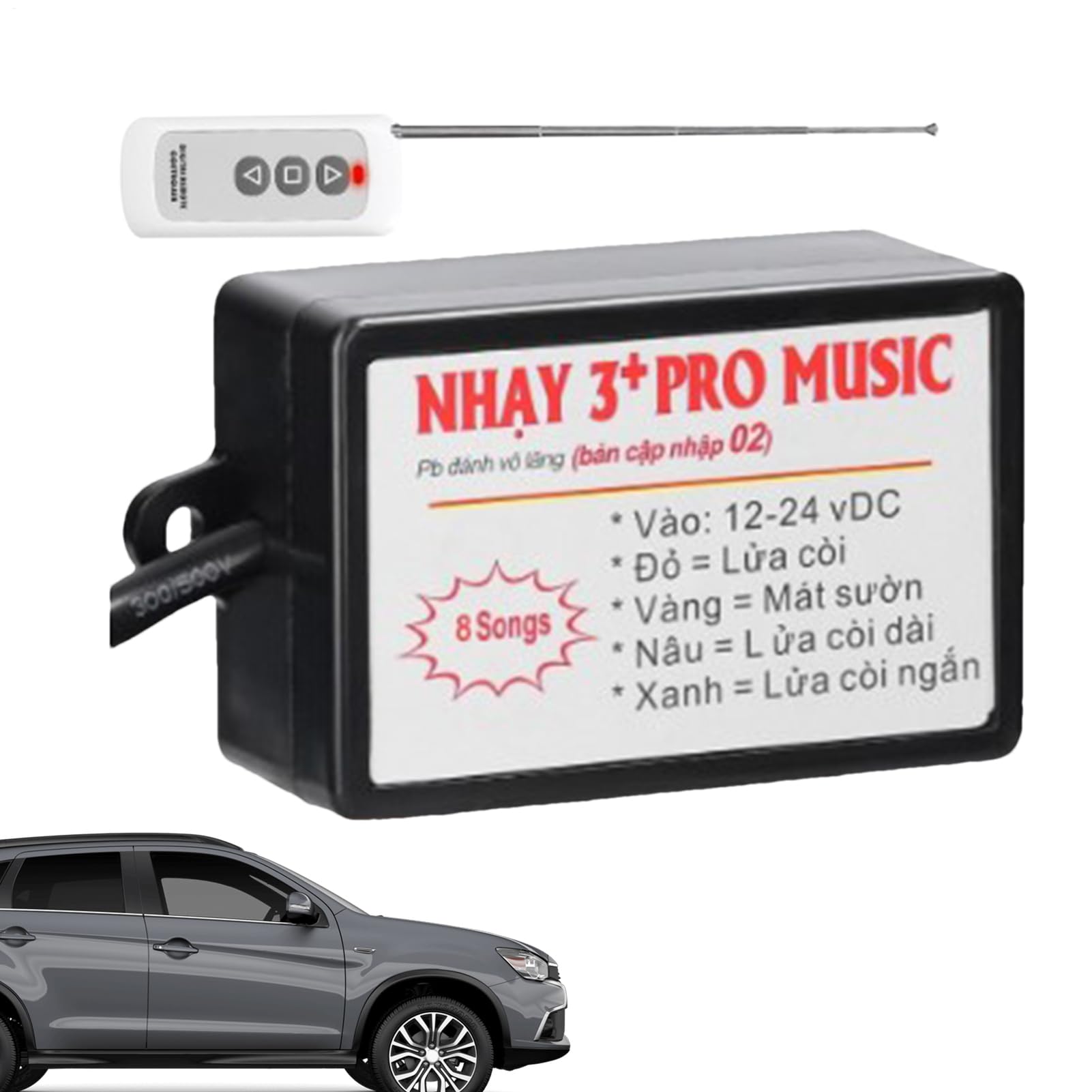 Auto Verstärker Tuner Controller, Auto Verstärker Horn Controller Replacement Control Box Zubehör für Auto Elektrofahrzeuge Auto Verstärker Tuner Controller, Auto Verstärker Horn Controller Replacement Control Box Zubehör für Auto Elektrofahrzeuge von Generic