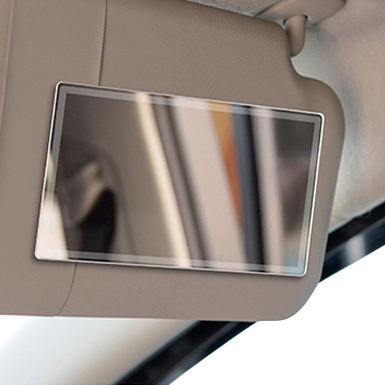 Auto Visierspiegel - HD Spiegel Vanity Spiegel für das Auto | Automatischer Spiegel aus Edelstahl Selbstklebend Schminkspiegel für das Auto, Universal Autos Auto Visierspiegel - HD Spiegel Vanity Spiegel für das Auto | Automatischer Spiegel aus Edelstahl Selbstklebend Schminkspiegel für das Auto, Universal Autos von Generic