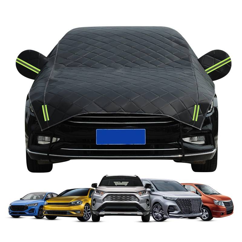 Autoabdeckung Halbgarage Für Ford Focus St,Halbgarage Für Auto Sonnenschutz, Autoabdeckung Winter Autoschutzhülle Autoplanen thy80uk von Generic
