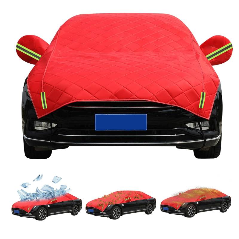 Autoabdeckung Halbgarage Für Opel Cascanda 2012-2023,Halbgarage Für Auto Sonnenschutz, Autoabdeckung Winter Autoschutzhülle Autoplanen thy195uk von Generic
