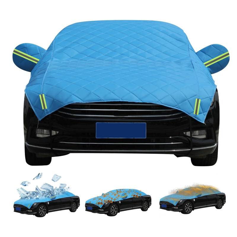Autoabdeckung Halbgarage Für VW Golf V Plus Hatchback(2004 20,Halbgarage Für Auto Sonnenschutz, Autoabdeckung Winter Autoschutzhülle Autoplanen hju136y von Generic
