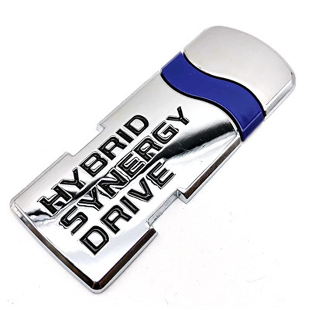 Autoaufkleber Platte Emblem Chrom Metall Hybrid Auto Styling Dekoration Embleme Aufkleber für Auto Styling Dekoration Nizza verarbeitet Autoaufkleber Platte Emblem Chrom Metall Hybrid Auto Styling Dekoration Embleme Aufkleber für Auto Styling Dekoration Nizza verarbeitet von Generic