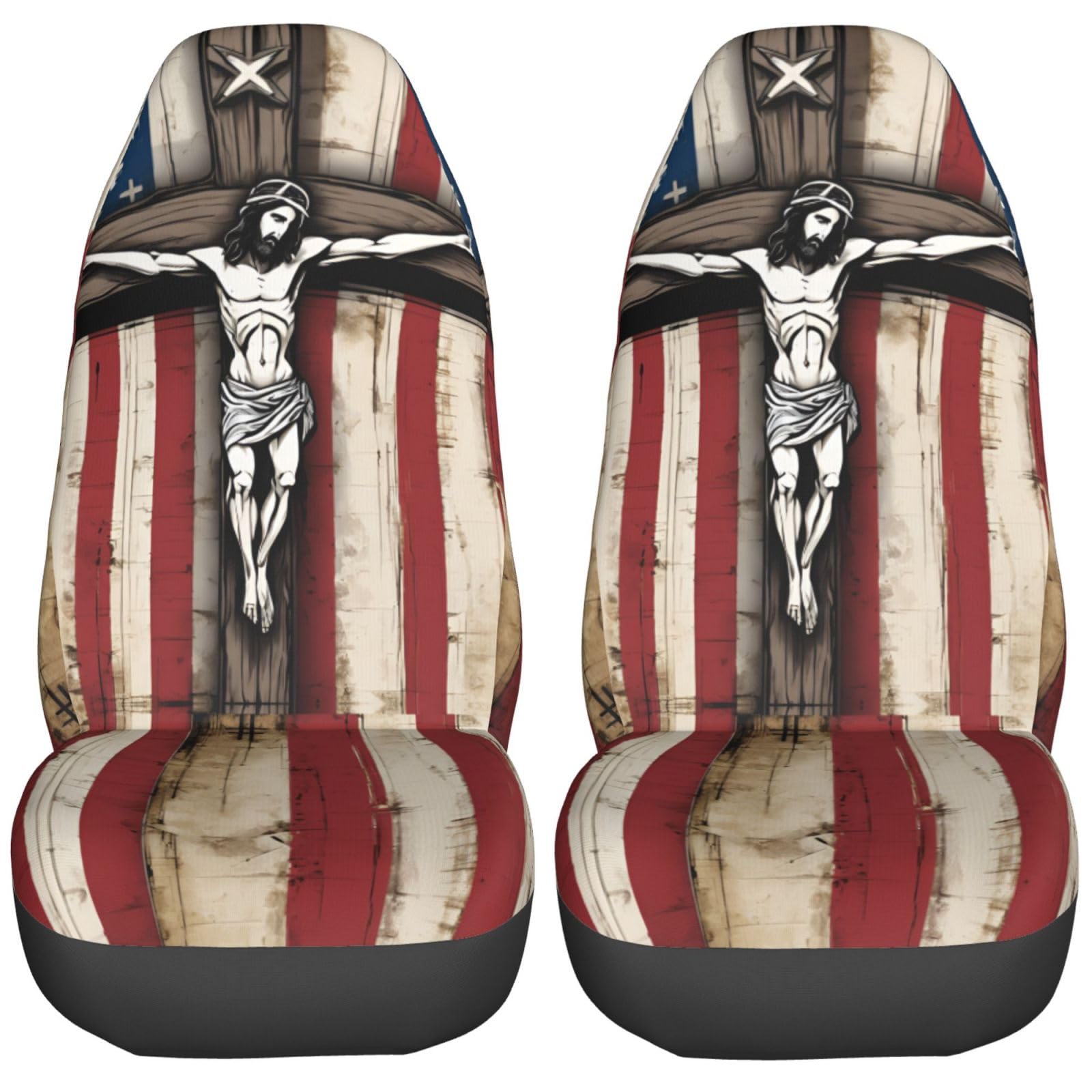 Autos,LKWs,SUVs Armlehnen Bezüge Amerikanische Flagge Jesus Universal Fit Lenkrad-Abdeckung für Frauen,Daily Commute,Wohnmobil-Besitzer Autos,LKWs,SUVs Armlehnen Bezüge Amerikanische Flagge Jesus Universal Fit Lenkrad-Abdeckung für Frauen,Daily Commute,Wohnmobil-Besitzer von Generic