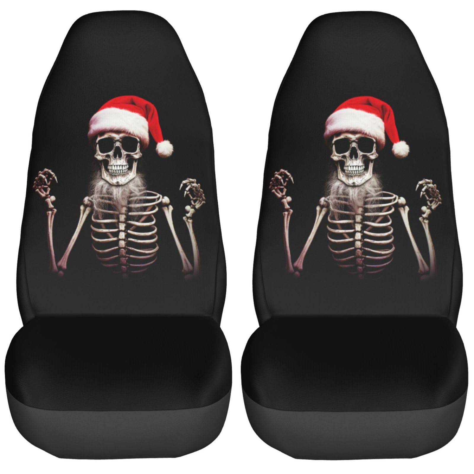 Autos,SUVs Autositzbezüge Lustige Weihnachtsmütze Totenkopf Skelett Wasserdicht Sitzbezug Matte für Daily Commute,Wohnmobil-Besitzer,Haustierbesitzer Autos,SUVs Autositzbezüge Lustige Weihnachtsmütze Totenkopf Skelett Wasserdicht Sitzbezug Matte für Daily Commute,Wohnmobil-Besitzer,Haustierbesitzer von Generic