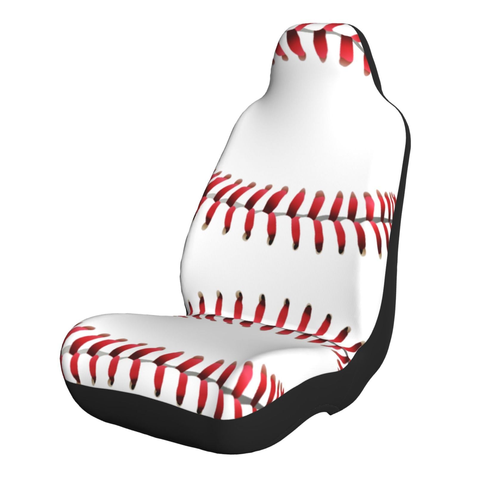 Autos,SUVs Autositzbezüge Weißer Baseball mit roten Streifen Wasserdicht Sitzgurt-Polster für Jagd,Haustiertransport,Frauen Autos,SUVs Autositzbezüge Weißer Baseball mit roten Streifen Wasserdicht Sitzgurt-Polster für Jagd,Haustiertransport,Frauen von Generic