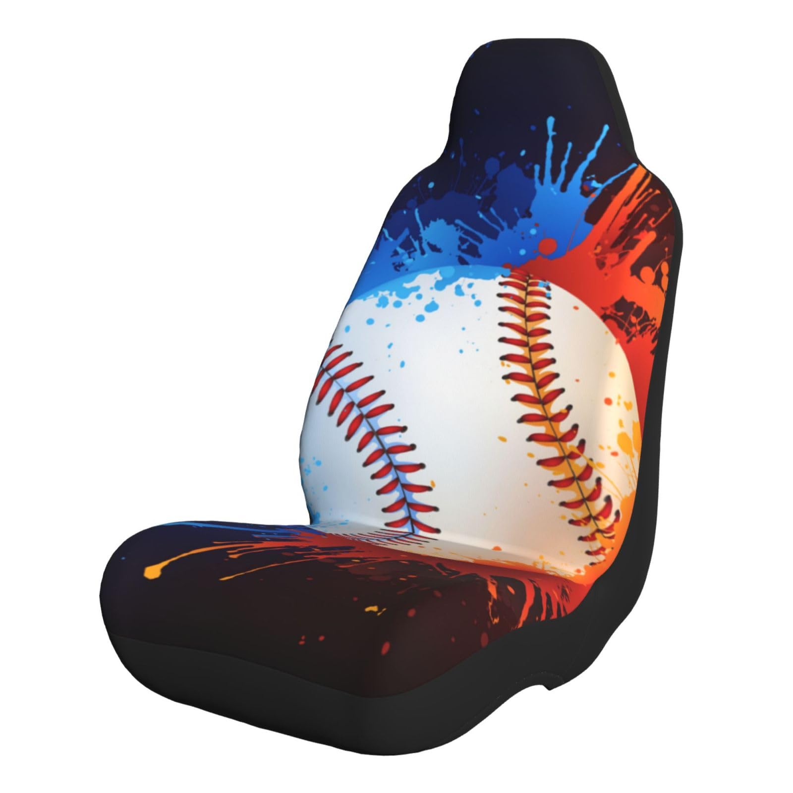 Autos,SUVs Kfz Autositzauflage Paint Splash Tinte Baseball Humorvolle Erwachsene Lenkrad-Abdeckung für Jagd,Wohnmobil-Besitzer,Outdoor Autos,SUVs Kfz Autositzauflage Paint Splash Tinte Baseball Humorvolle Erwachsene Lenkrad-Abdeckung für Jagd,Wohnmobil-Besitzer,Outdoor von Generic