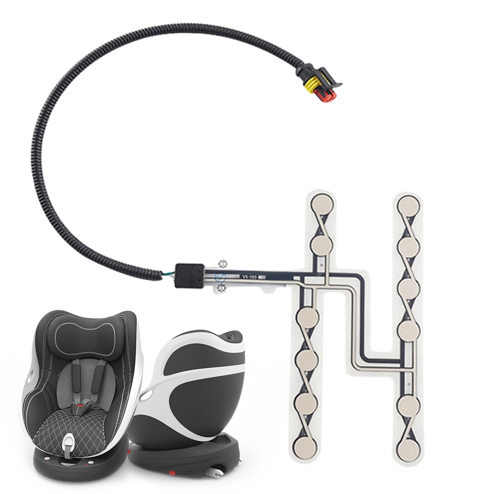 Autositz-Drucksensor – Auto-Sicherheitsgurt-Drucksensor, Sitzdrucksensor-Schalter | Sitzbelegungserkennung, Sicherheitsgurt-Erinnerung, Flexibler Druck-Sicherheitsgurt-Warnsensor Für Autositze Autositz-Drucksensor – Auto-Sicherheitsgurt-Drucksensor, Sitzdrucksensor-Schalter | Sitzbelegungserkennung, Sicherheitsgurt-Erinnerung, Flexibler Druck-Sicherheitsgurt-Warnsensor Für Autositze von Generic