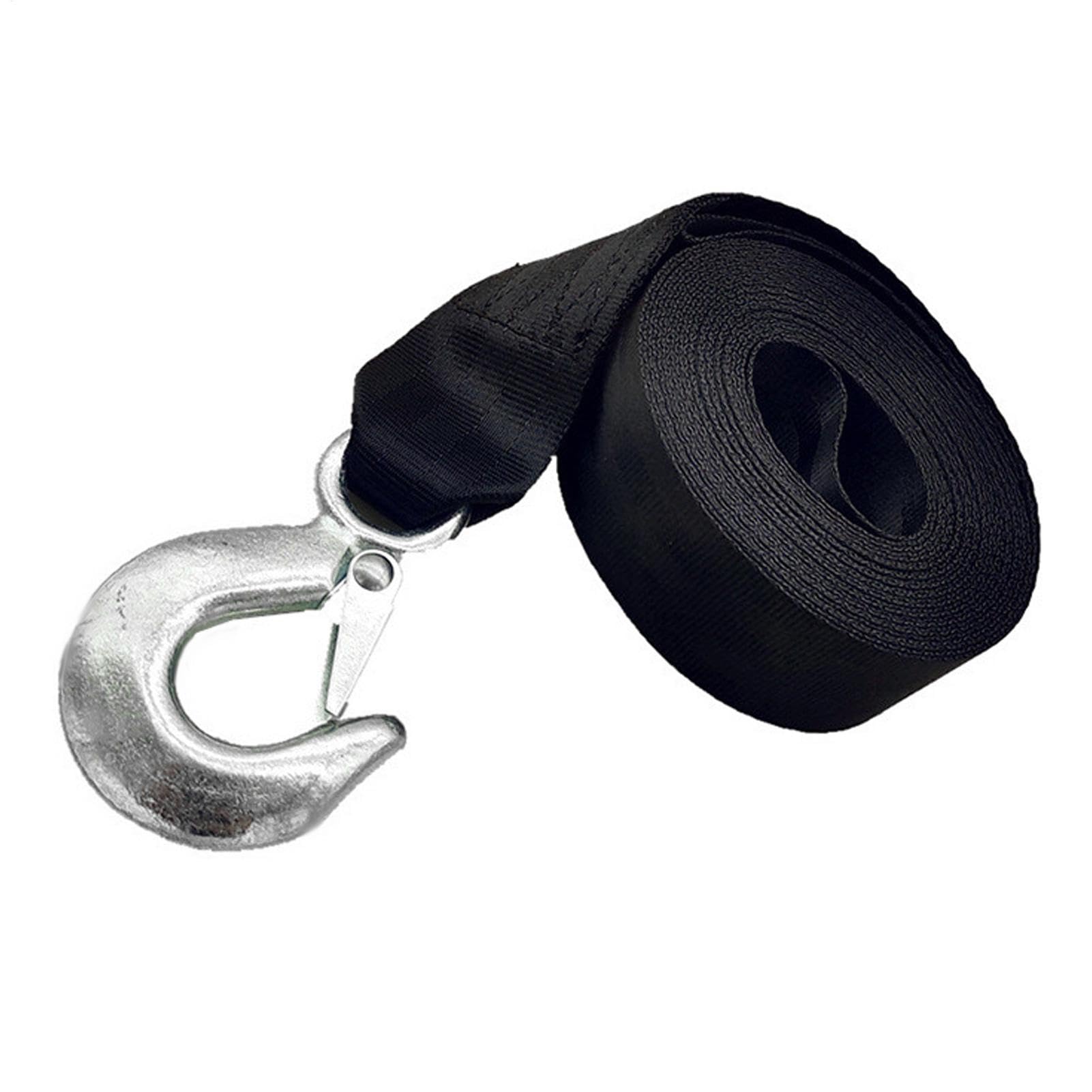 Bootsgurte für Anhänger, robuste Abschleppgurte mit Haken | Windenseil mit Haken, Bruchfestigkeit 10.000 lb | Anhängergurt für Abschleppboot Automobi Bootsgurte für Anhänger, robuste Abschleppgurte mit Haken | Windenseil mit Haken, Bruchfestigkeit 10.000 lb | Anhängergurt für Abschleppboot Automobi von Generic