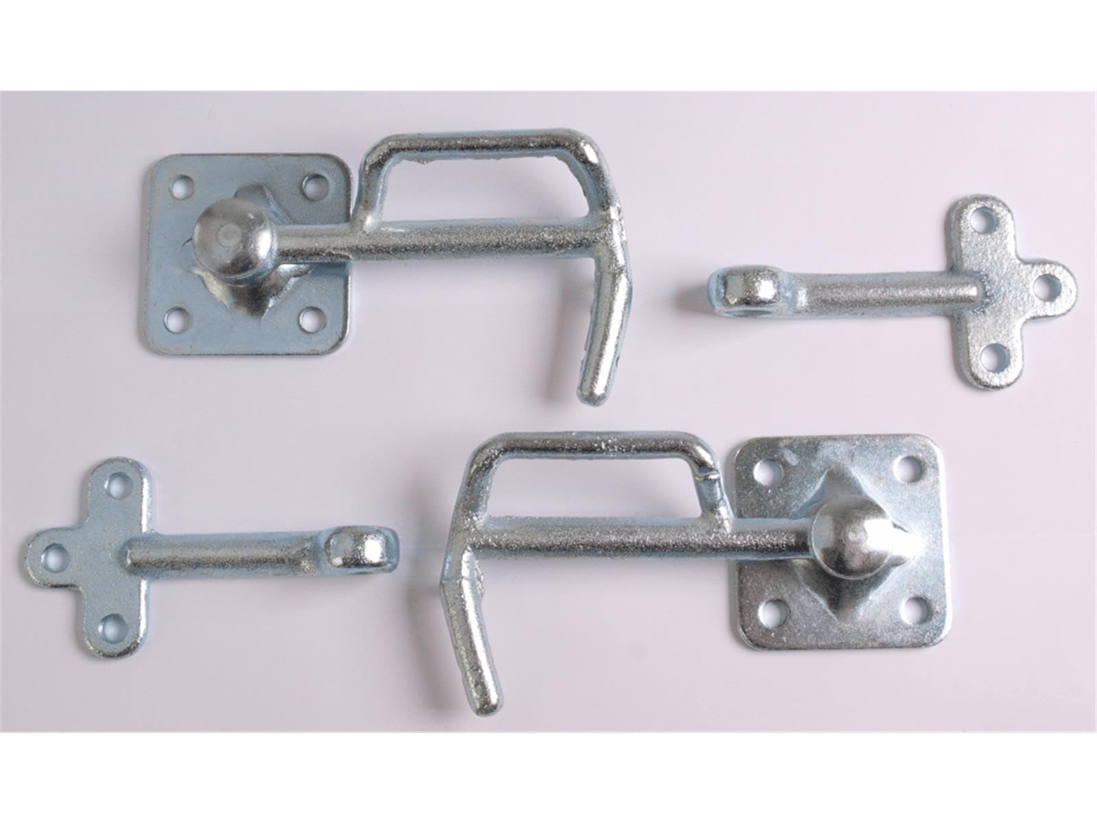 Bordwandverschluss Set der Größe 1 - Kastenverschlüsse 130mm inkl. Gegenhalter Links Rechts 82 mm Bordwandverschluss Set der Größe 1 - Kastenverschlüsse 130mm inkl. Gegenhalter Links Rechts 82 mm von Generic