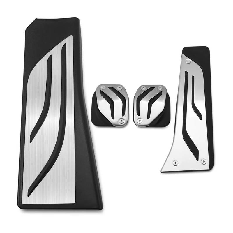 Bremspedal Für 5 6 7 Serie Für E65 E67 E68 F01 F02 F10 F11 F07 F12 F13 Gas Bremse Kupplung Rest Pedal Pad Abdeckung 2009-2015 2016 Pedalbelag(E) von Generic