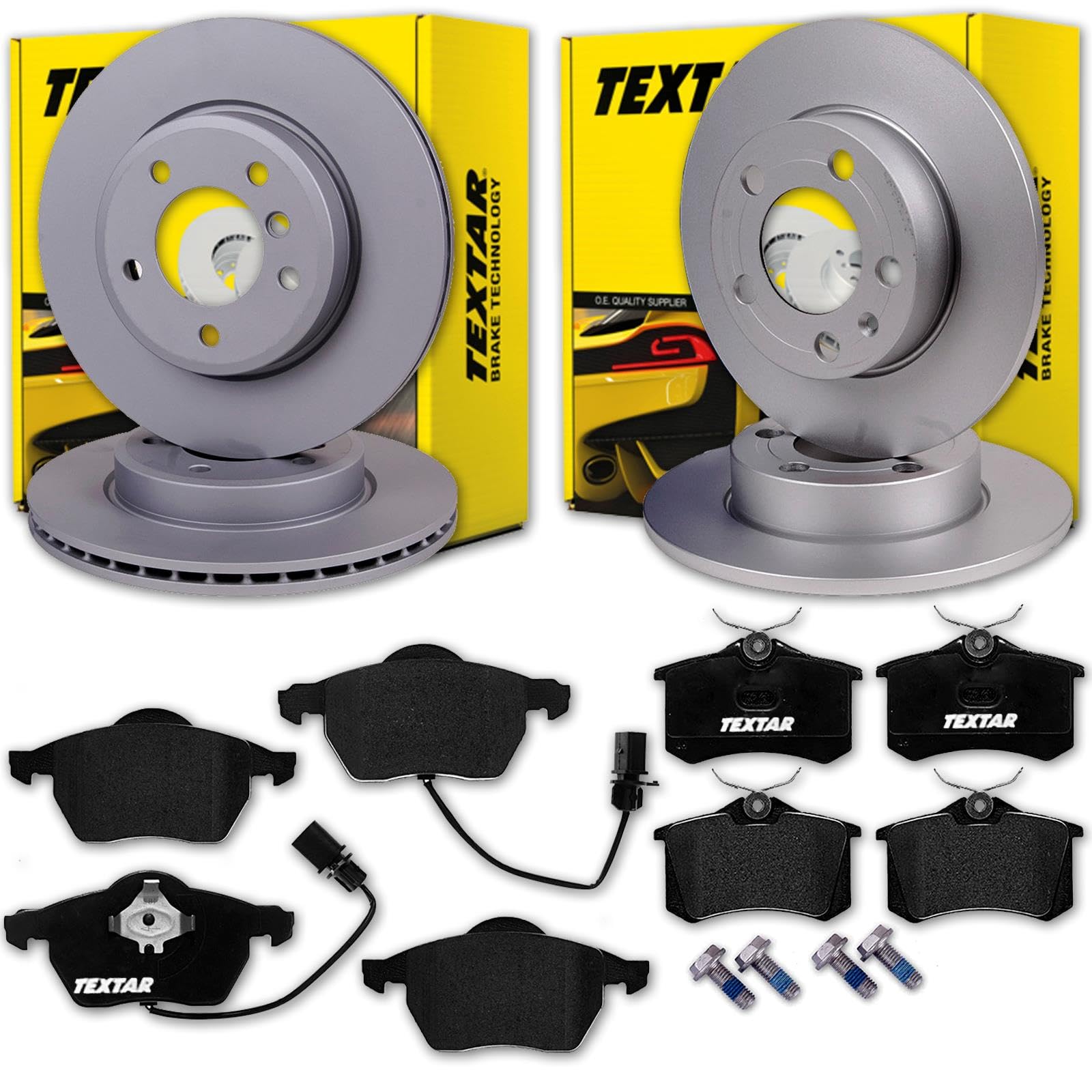 Bremsscheiben + Beläge vorne + hinten für Passat 3B 3BG ab 11/2000 Bremsscheiben + Beläge vorne + hinten für Passat 3B 3BG ab 11/2000 von Generic