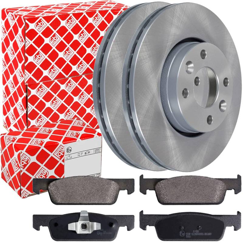 Bremsscheiben + Beläge vorne passend für Clio 4 Twingo 3 453 von Generic