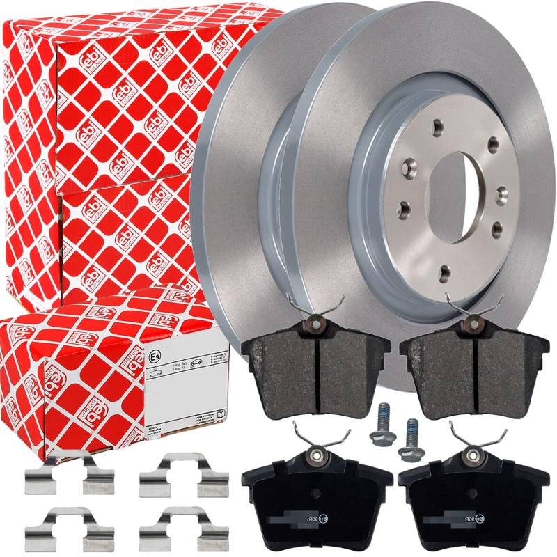 Bremsscheiben + Bremsbeläge hinten passend für C5 III + 407 von Generic